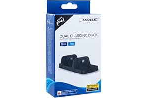 DOBE FOMIS ELECTRONICS BASE DI RICARICA DUAL CHARGING DOCK PER CONTROLLER PS4 DUALSHOCK 4