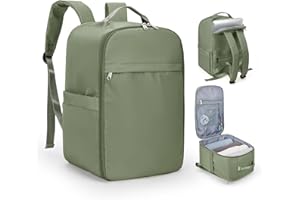 SZLX Zaino Ryanair 40x20x25 Bagaglio a Mano Donna Borse da Cabina per Easyjet 45x36x20 Zaino da Viaggio Uomo Borsa da Viaggio Cabina Aereo Zaino Laptop 14 Pollici Impermeabile Travel Backpack