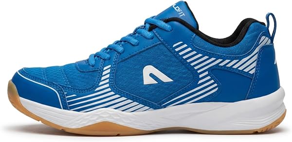 Boldfit Badminton Shoes for Man Lightweight Non Marking Shoes for Badminton Breathable Anti Skid Shoe for Man Shuttle Non Marking Indoor Shoe for Pickleball, Te