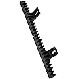 SCS Sentinel AAM0098 RackGate SCS Sentinel-AAM0098-Rack for Sliding gate-34 cm-Nylon Body with Steel Insert-Screws Included-RackGate3, Black