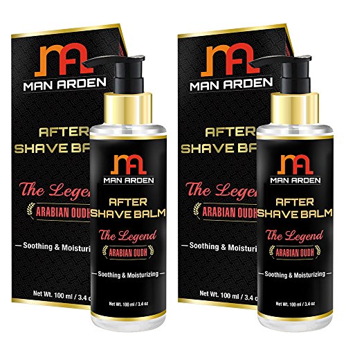 Man Arden After Shave Balm - The Legend (Arabian Oudh) - Soothing & Moisturizing 100ml (Pack Of 2) RS.699 (30.00% Off) - Amazon Man Arden After Shave Balm - The Legend (Arabian Oudh) - Soothing & Moisturizing 100ml (Pack Of 2) RS.699 (30.00% Off) - Amazon