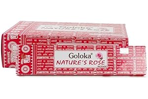 Find Something Different Incienso Goloka Nature's Rose 12x15g Nag Champa