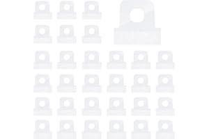 TINOALY 300pcs Clear Self Adhesive Hang Tabs, Round Sticky Hanging Tabs Ring Binder Stickers Reinforcement Converter Labels for Loose-Leaf Binder Refill Insert for DIY Scrapbooking Photo File Postcard