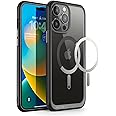SUPCASE [Unicorn Beetle Style Series] Case Designed For iPhone 14 Pro Max, 6.7" (2022 Release), Premium Hybrid Protective Clear Case Compatible With MagSafe - Black
