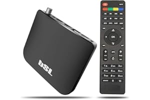 BSL BEAUTIFUL SOUND LINE Caja Android ABSL-216TDT | 2GB RAM y 8GB ROM | DVBT2 | WIFI, HDMI, RJ45, USB 2.0, RF