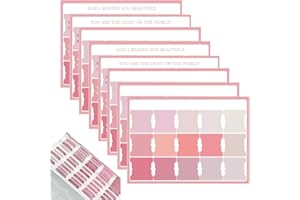 WUSJCOF 120 Pestañas de índice de la Biblia para mujeres,Estudio,Biblia,Diario,Suministros,Letra grande,Antiguo y Estudio del Nuevo Testamento (Rosa)