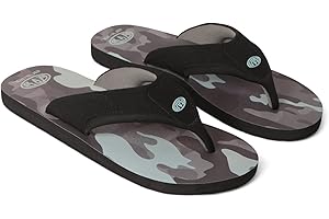Animal Jekyl Mens Flip-Flops - Slip-on, Lightweight & Comfortable Footwear with Soft Padded upper Straps - Best for Spring Summer & Outdoors