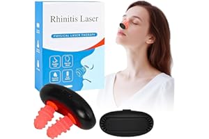 WUJIALINGMM 2pcs Red Light Nasal Therapy Device,Nasal Red Light Therapy Device,Portable Infrared Lights Therapy Instrument,Reds Lights Nasal Therapy for Nose Nasal Clearing Devices