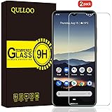 QULLOO Panzerglas für Nokia 7.2 / Nokia 6.2, [2 Stück] Panzerglas Schutzfolie 9H Hartglas HD Displayschutzfolie Anti-Kratzen Panzerglasfolie Handy Schutzglas Glas Folie für Nokia 7.2 / Nokia 6.2