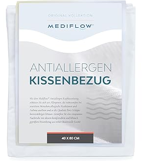 Mediflow Wasserkissen Mit Memory-Schaum - Klinisch Getestet Gegen Nackenschmerzen