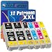 Produktbild PlatinumSerie® 12x Druckerpatrone XXL kompatibel für Epson TE2621 TE2631-TE2634 Expression Premium XP-620 XP-620 Series XP-625 XP-700 XP-710 XP-720 XP-800 XP-810 XP-820