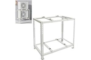 Ddasam Bases de suelo para aire acondicionado/climatizadores, Cubierta De Aire Acondicionado, Robusto y duradero, resistente al óxido y a la humedad, de doble capa