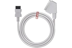 SUPER SMASH MEDIA SuperSmashMedia® - Nintendo Wii RGB SCART AV Cable TV Lead