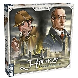 Devir – Holmes: Sherlock and Mycroft, Juego de Mesa, Duelo, Juego para Dos y Rápido (BGHOLMES)