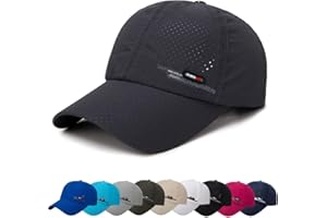 Gorra de BéIsbol de Transpirable para Hombre Gorra el Sol Moda Gorra Running Hombre Mujer Ajustable Sombrero Verano Gorra Beisbol