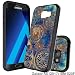 Produktbild Samsung Galaxy A5 2017 Hülle, Slook Soft Flex Silikon [Schwarz] Mandala Luftkissen-Technologie und Hybrid-Drop-Schutz für Samsung Galaxy A5 2017 Case Cover (Schwarz)