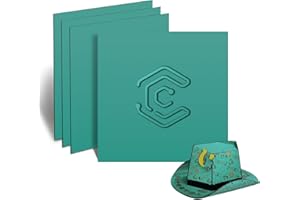 Creatorally Farbige Sperrholzplatte 3mm, Linde Holz für Lasercut 30x30 cm 4 Stück, Laser Sperrholz für Schneiden und Gravieren, Unbehandeltes Holzplatte zum DIY Holzver Brennung (Grün)