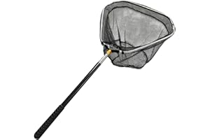 Dorccsi Chicken Net, Stainless Steel Retractable Chicken Catcher Extend to 16-58 Inch, Functional Fishing Net for Poultry, Butterfly Fishing Catching Catcher