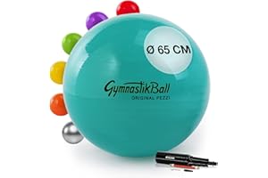 ‎PEZZI PEZZI Original Gymnastik Ball Plus Pumpe Sitz Therapie Pilates