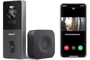 ‎ARENTI Arenti Vbell1 Wi-Fi Battery Powered Video Doorbell