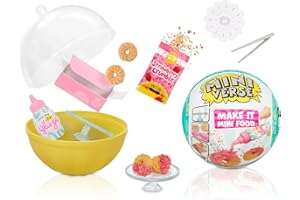 MGA's Miniverse Make It Mini Food di MGA - Cafe Serie 3 - Mini Oggetti da Collezione in una Confezione Misteriosa - Gioco in Resina Fai-da-te - Repliche di Cibi, NON COMMESTIBILI - Età 8+