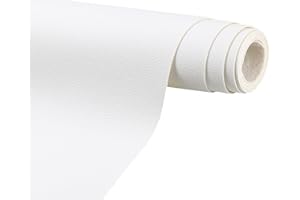 Y.A. LOTUS Kunstleder Selbstklebend Reparatur weiß 250x42cm, Leder Reparatur set weiß für Couch Autositz Sofa Möbel Leder Patch Jacken und Renovierung