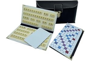 LA BOUTIQUE DU SCRABBLEUR Jeu de Scrabble de Voyage magnétique Pliable Officiel de la fédération française de Scrabble Duplicate Made in France idéal pour Les scrabbleurs de la Famille