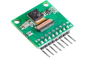 Arducam HM01B0 Monochromes QVGA-Kameramodul für Raspberry Pi Pico, RP2040-Boards von Drittanbietern, 1-Bit-Video-Datenschnittstelle, I2C, inklusive Kameramodul, Starthilfekabel