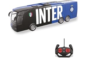 Bus radiocommandé Inter de Mondo Motors, Longueur du modèle 33 cm, Piles Rechargeables incluses, Bus pour Enfants 63856