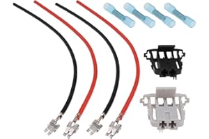 ECSiNG 1 zestaw do naprawy wtyczki wiązek przewodów dmuchawy samochodowej, kompatybilny z Opel Corsa D, kompatybilny z Fiat Punto do rezystora wewnętrznego serii dmuchawy