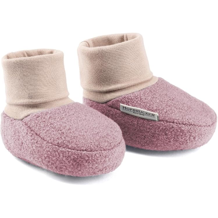 Baby Walk-Schuhe Aus Bio-Merino - Weiche Wollschuhe Gr. 50-68