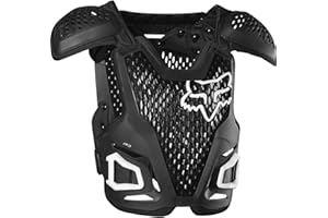 ‎FOX RACING Fox Racing – R3 Protection – Unisex-Erwachsene für Herren und Damen – Motocross Brustschutz – Belüftet, Nackenschutz-kompatibel, Verstellbare Passform
