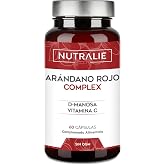 Ar&aacute;ndano Rojo Americano - D-Manosa e Hibisco Jengibre | Vitamina C Ar&aacute;ndano Rojo, Cranberry Complex, 60 C&aacute;psulas Nutralie