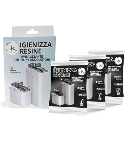 Sale Per Addolcitore In Pastiglie 10 Kg – Purezza Elevata, Rigenera Le Resine E Previene Il Calcare – 5 Sacchi