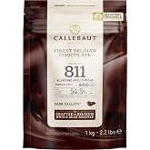 Callebaut 54% Dark Chocolate nuggets (callets) 1 kg