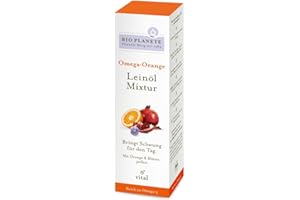 BIO PLANÈTE – ÖLMÜHLE MOOG GMBH Bio Planete Omega Orange Leinöl-Mixtur (6 x 0,10 l)