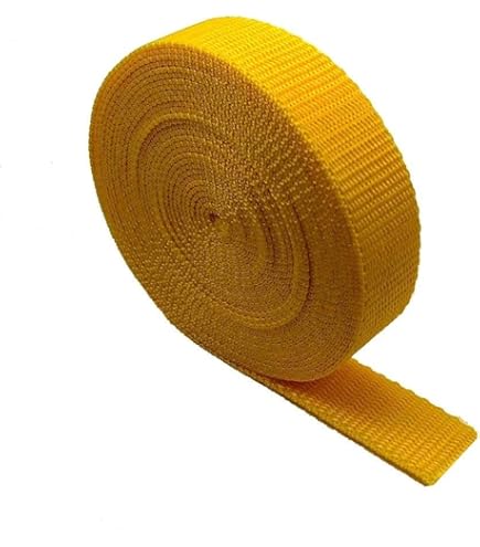 Rotolo Cinghia Nylon 25 Iarde (22m) X 50mm - Reggiate Per Zaini E Riparazioni Outdoor, Colore Beige
