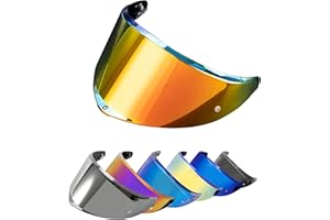 PSLER Wizer do AGV K6 K6s, lustrzana, osłona twarzy kasku, przyciemniana, kask motocyklowy, akcesoria, zamiennik, ciemnoczerwony