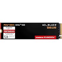 WD_Black SN8100 4 TB PCIe 5.0x4 NVMe M.2 SSD