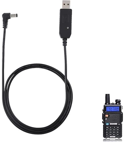 2.5mm USB Charger Cable For BaoFeng UV-5R Series 3800mAh BL-5L Battery For Baofeng - View #8
