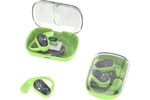 XMENHA Open Ear Kopfhörer Bluetooth kabellos Sport mit Ohrbügel Luftleitung Knochenschall Kopfhörer drahtlos Ohrhörer Kopfhoerer schnurlos Bone Conduction Headphones für Joggen Radfahren Gym Fitnessstudio