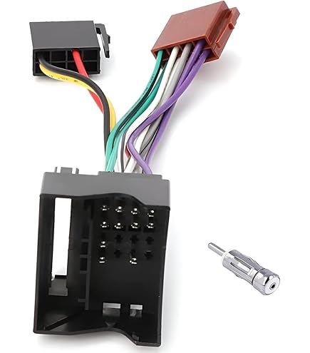 Wiring Harness for Ford Focus Mk2 Mondeo Mk4 C-Max, 16pin for Android Car Radio Stereo Wiring Harness Cable Adapter, with Canbus