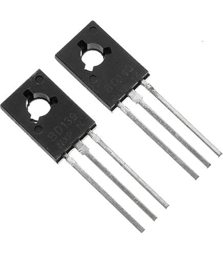 Lot De 40 Transistors BD139 NPN Et BD140 PNP – Pour Amplis Audio Et Circuits Drivers (80 V, 1,5 A, TO-126) - 10