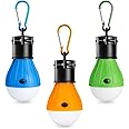 Winzwon Campinglampe, LED Camping Laterne, Tragbare Zeltlampe Laterne Glühbirne Set-Notlicht COB 150 Lumen Wasserdicht Campin