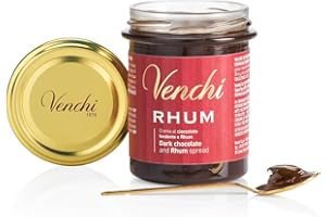 Venchi - Chocolate and Rum Spread, 7.05 oz - Gluten Free