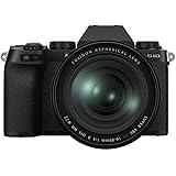 FUJIFILM X-S10 Systemkamera inkl. XF16-80mmF4 R OIS WR Objektiv, schwarz, Kompakt