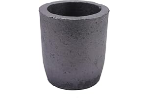 Jonoisax Crucible en Graphite en carbure de Silicium, Fantaisie de la Tasse de Fantaisie expérimentale l'argent, Le Laiton, l'aluminium ou l'alimentation de 8 kg de cuivre ou de 3kg Aluminium 8#