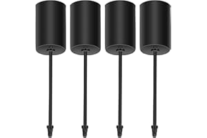 LVZONGXIN 4 sztuki świeczników na świece prętowe [20-23 mm], wieniec adwentowy, świeczniki na Boże Narodzenie, talerzyki na świece z trzpieniem, skandynawska dekoracja, dobrze nadaje się do majsterkowania,