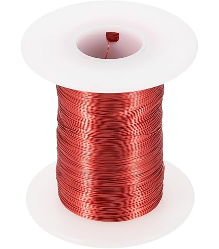QUARKZMAN Magneetdraad – 0,15mm, 600m / 100g, 155°C Hittebestendig – Voor Transformatoren, Inductoren En Motoren