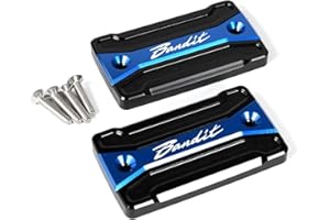 LOTFI Suitable for Suzuki Bandit 650 GSF S650 Bandit 1250 S 1200/1200S, Accessories, Motorcycle Brake Fluid Reservoir Cover, Engine Oil Filling Cap (Size : 2pcs Caps Blue)
